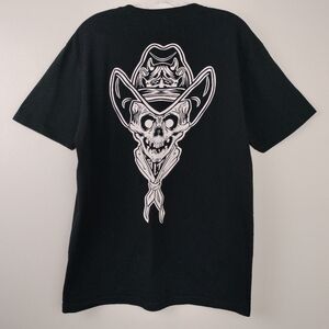 NWOT Next Level Apparel 100% Cotton Kabuki Cowboy Hat Skull Sz. L